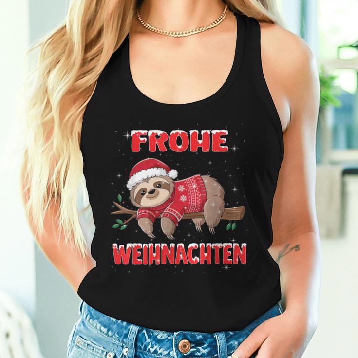 Christmas Children Sloth Outfit Tank Top Frauen Geschenke für Sie