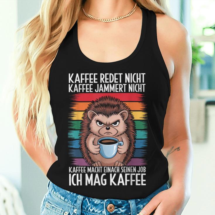 Coffee Talks Not Saying Christmas Fun Tank Top Frauen Geschenke für Sie