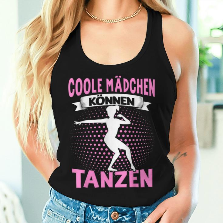 Coole Girlchen Kann Tanzen Dance Dance Sayings Dancer Tank Top Frauen Geschenke für Sie