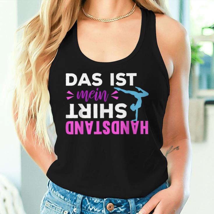 Das Ist Mein Handstand Girls' Gymnastics Sports Equipment Gymnastics Tank Top Frauen Geschenke für Sie