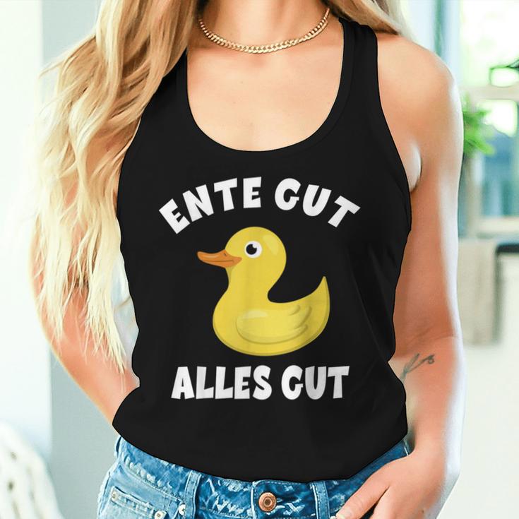 Duck Good Everything Good Squeaky Duck Yellow Duck Tank Top Frauen Geschenke für Sie