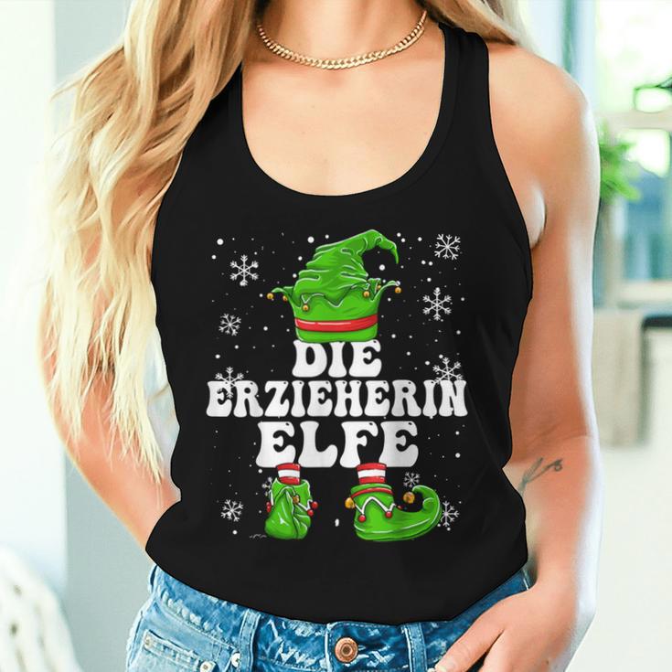 Educator Elf Women's Elf Christmas Tank Top Frauen Geschenke für Sie