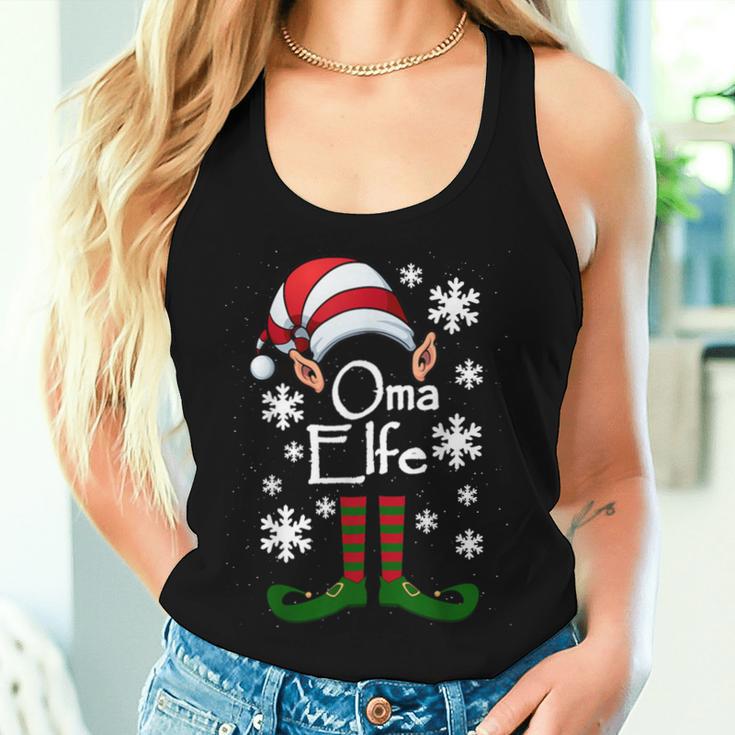 Elf Grandma Grandmother Elf Christmas Ugly Christmas Tank Top Frauen Geschenke für Sie