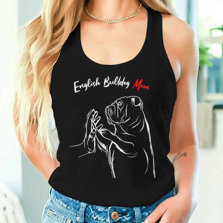 English Bulldog Mum Dog Mum Woman Tank Top Frauen Geschenke für Sie