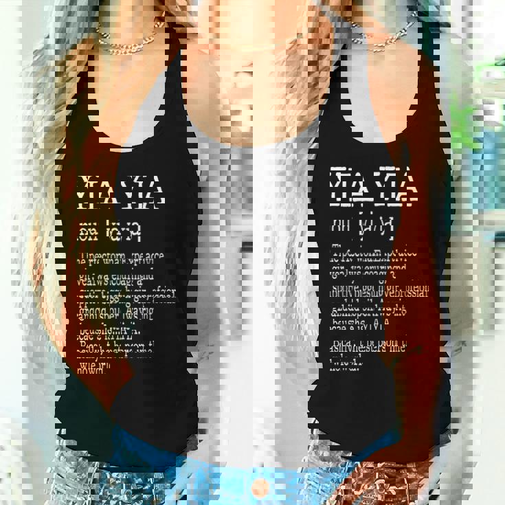 Family For Yia Yia Greek Grandma Ideas Women Tank Top Gifts for Her Family For Yia Yia Greek Grandma Ideas Women Tank Top Gifts for Her