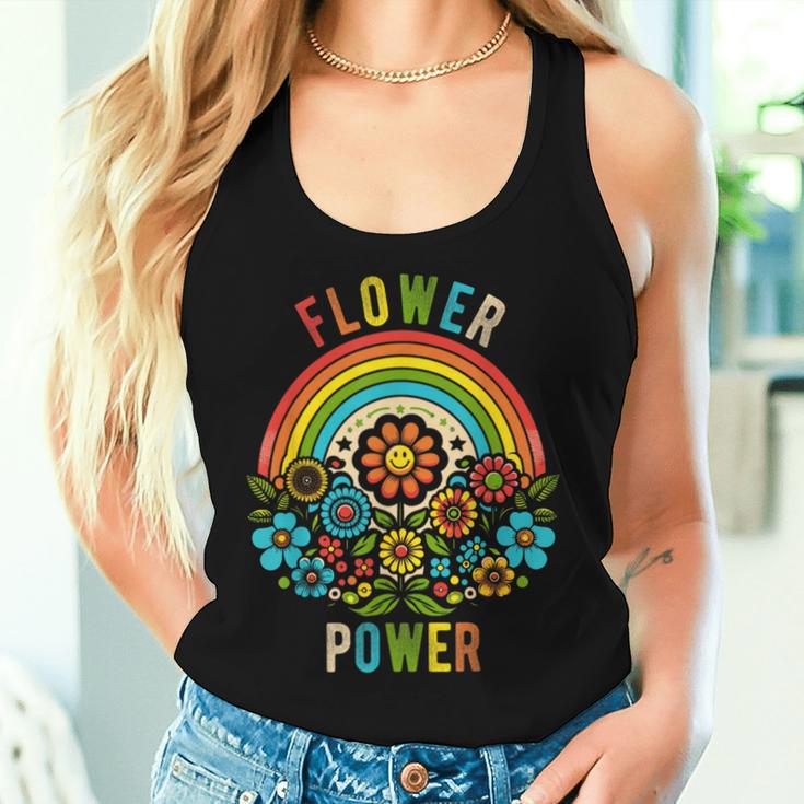 Flower Power Retro Nature Nostalgiaintage Outdoor Power Tank Top Frauen Geschenke für Sie