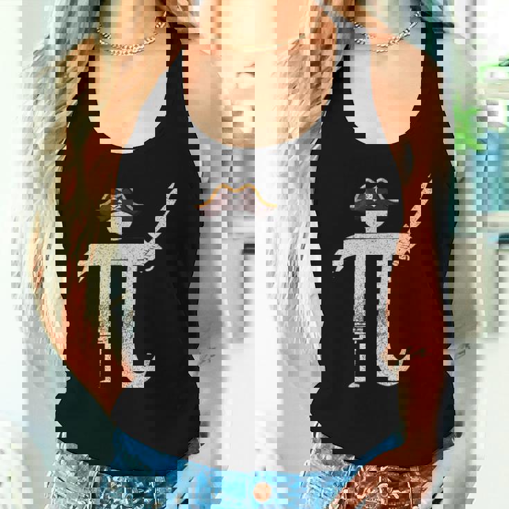 Pi Day Pi Rate Science & Math Teacher Happy Pi Day Women Tank Top Gifts for Her