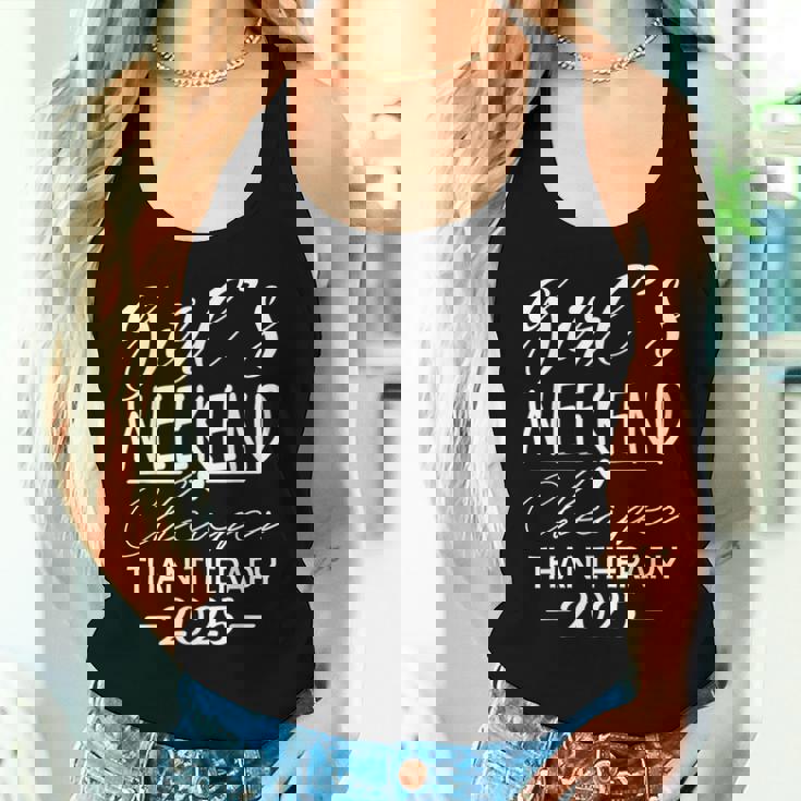 Girls Weekend 2025 Girls Trip 2025 Vacation Matching Women Tank Top Gifts for Her