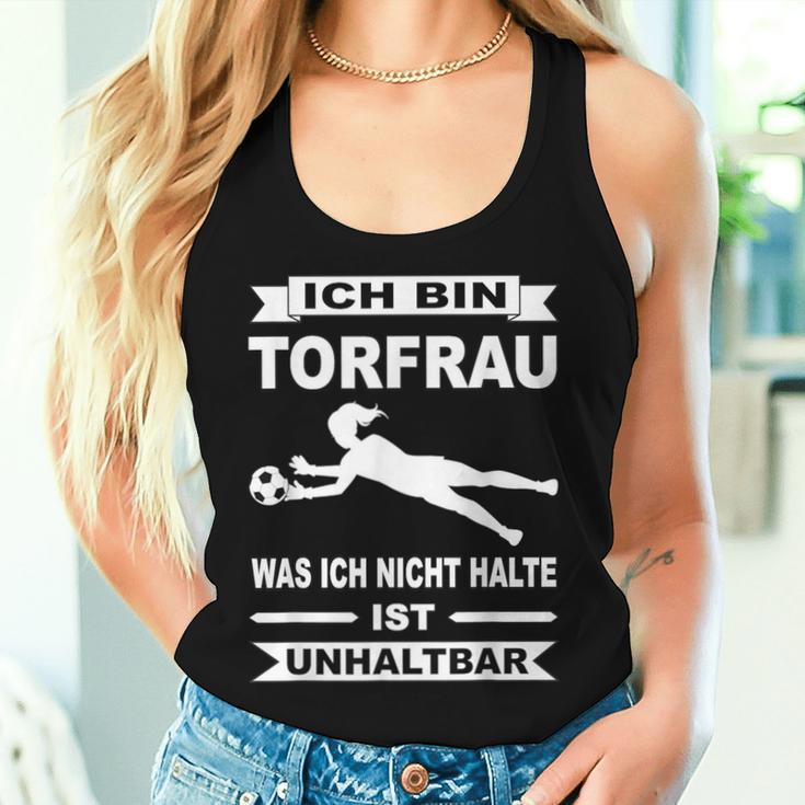 Goalkeeper Goalkeeper Women's Goalkeeper Tank Top Frauen Geschenke für Sie