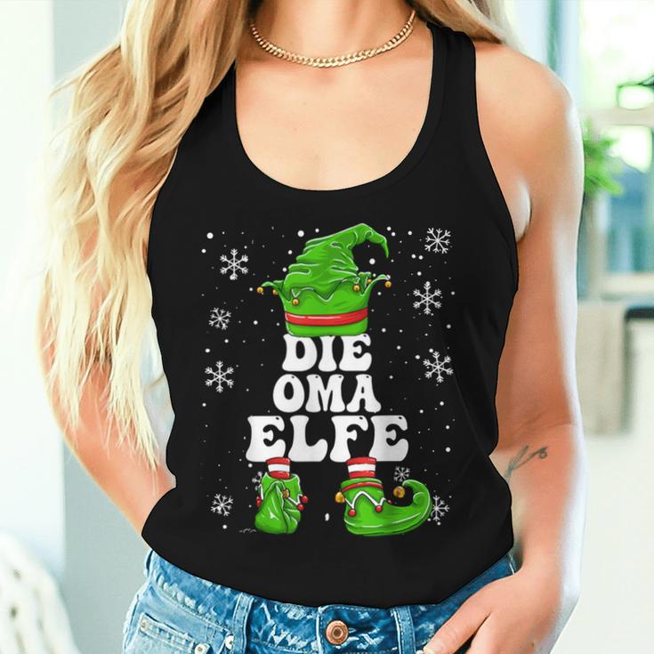 Grandma Elf Women's Grandmother Elf Christmas Tank Top Frauen Geschenke für Sie