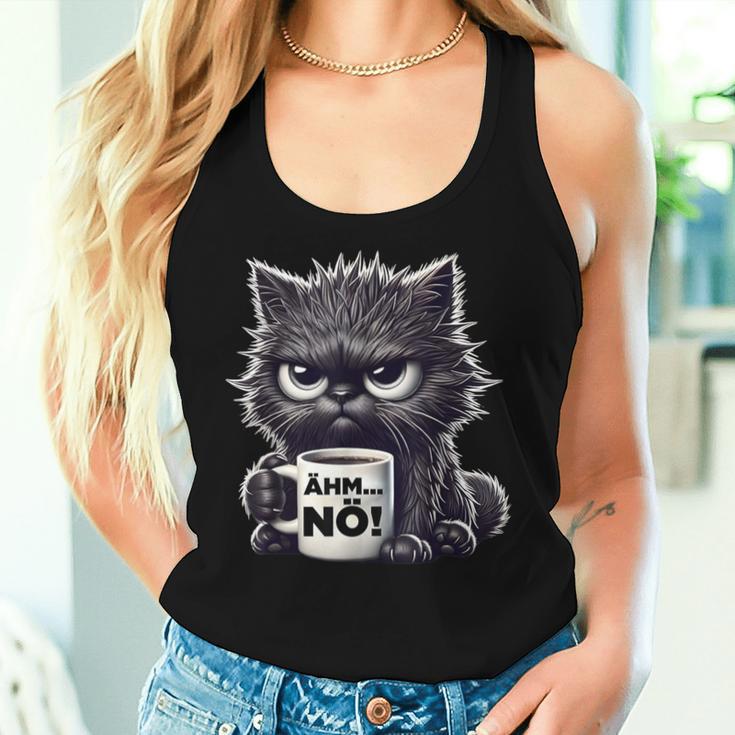 Grimmige Katze Für Arbeitskollegen Cats Tank Top Frauen Geschenke für Sie