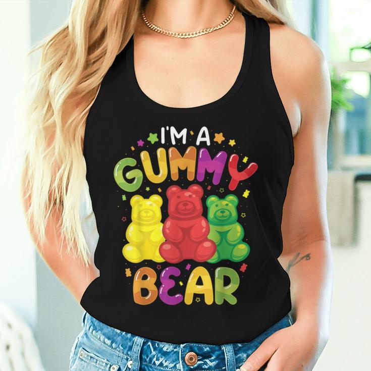 I Am A Gummy Bear Candy Lovers For Girls Tank Top Frauen Geschenke für Sie