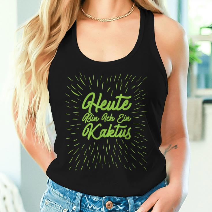 Heute Bin Ich Kaktus Carnival Costume Women Tank Top Frauen Geschenke für Sie