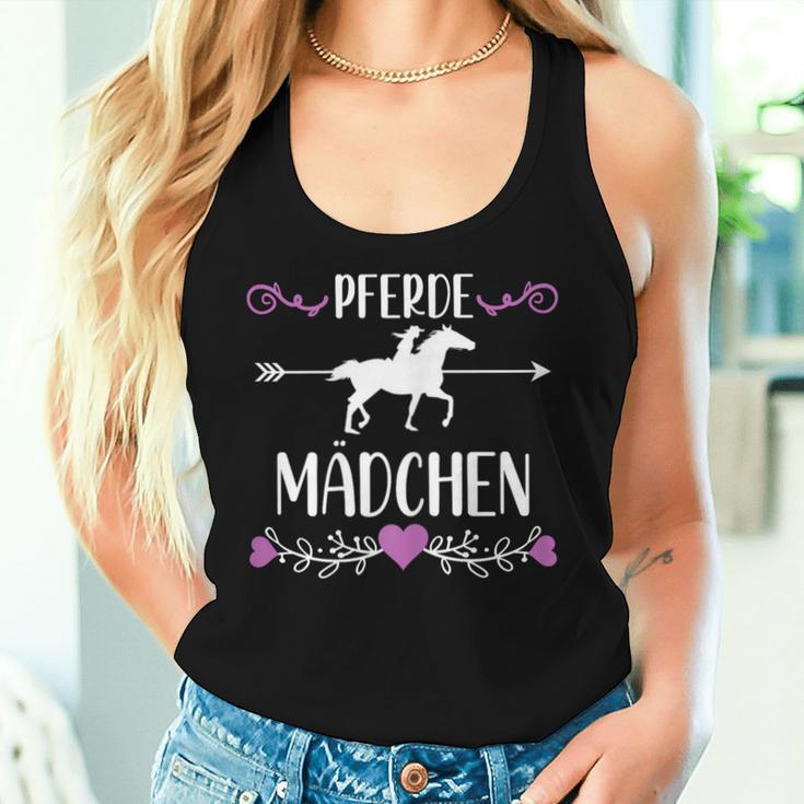 Horse Girls Horse Rider Idea S Tank Top Frauen Geschenke für Sie