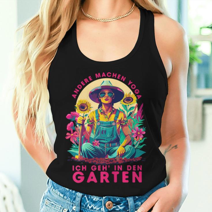 Ich Geh In Den Gartenliebhaber Mother's Day Mum Gardener Tank Top Frauen Geschenke für Sie