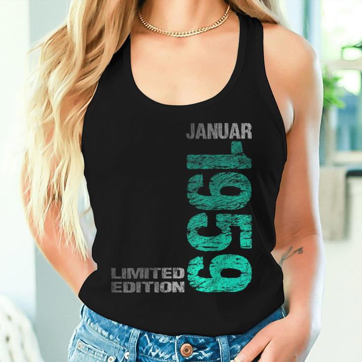 January 1959 Man Woman 65Th Birthday Limited Edition Tank Top Frauen Geschenke für Sie