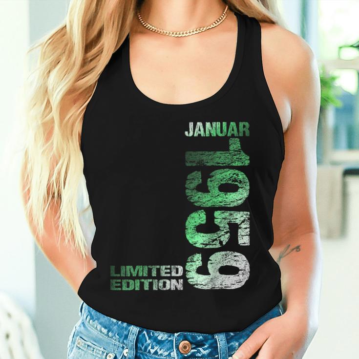 January 1959 Man Woman 66Th Birthday Limited Edition Tank Top Frauen Geschenke für Sie