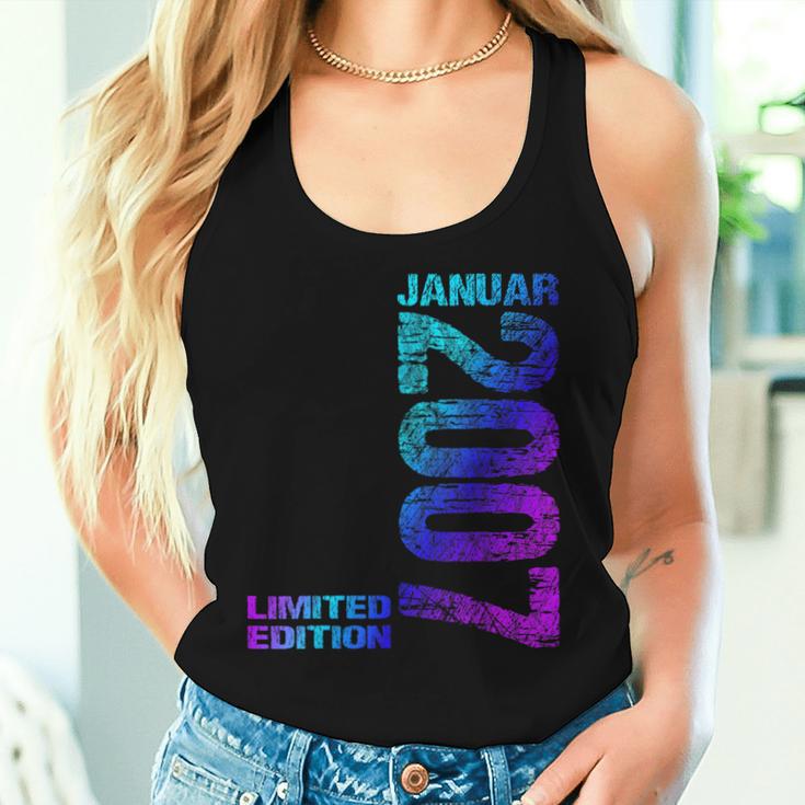 January 2007 Boy Girl 16Th Birthday Limited Edition 16 Tank Top Frauen Geschenke für Sie