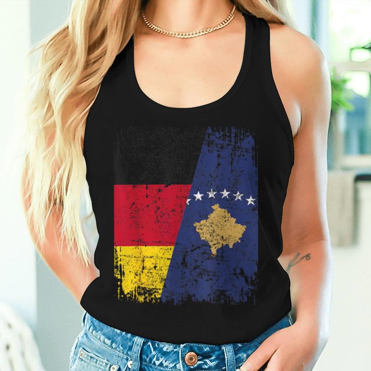 Kosovo Germany Flag Children Kosovo Tank Top Frauen Geschenke für Sie