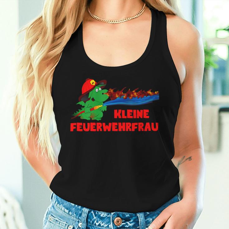 Little Fireman The Fire Brigade Girl Mum Tank Top Frauen Geschenke für Sie