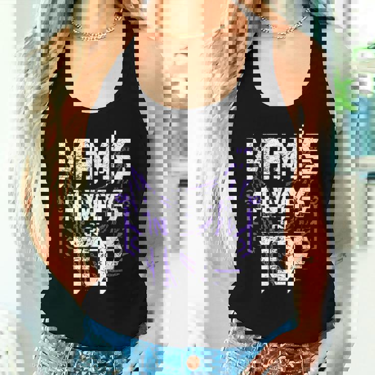 Mami's Always On Top Mother's Day Family Women Tank Top Gifts for Her