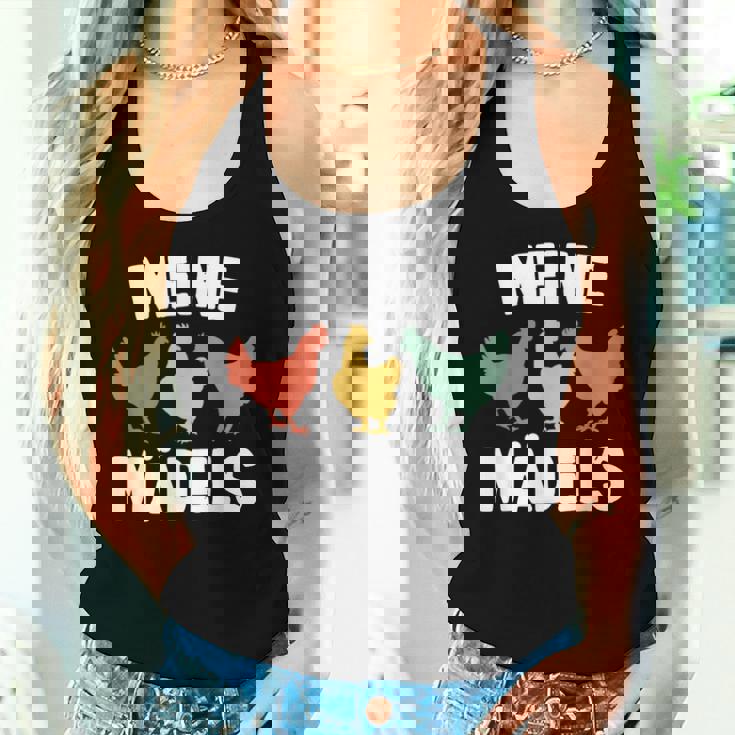 Meine Mädels Chicken Humourintage Tank Top Frauen Geschenke für Sie