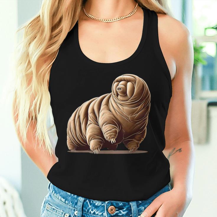 Graphic Microbiologist With Tardigrade Tank Top Frauen Geschenke für Sie