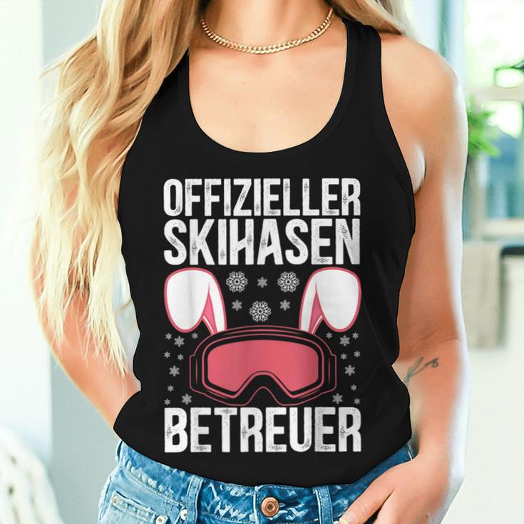 Official Skihaserl Caregiver Ski Skier Women's Tank Top Frauen Geschenke für Sie