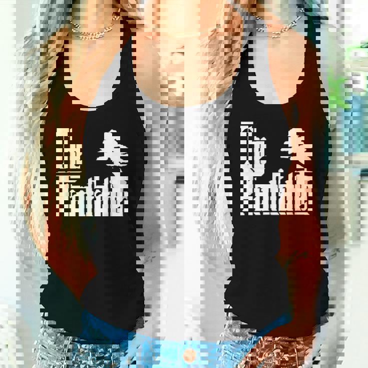 The Plantfather Plant Father Gardening Dad Lawn Gardener Women Tank Top Gifts for Her