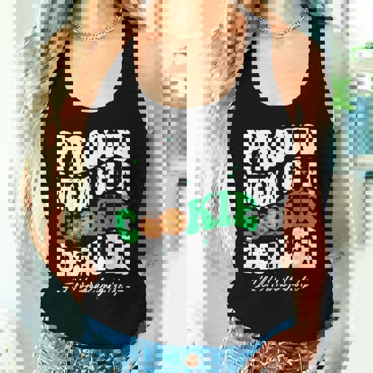 Proud Mom Of A Cookie Dealer Scout Troop Scouting Girls Women Tank Top Gifts for Her