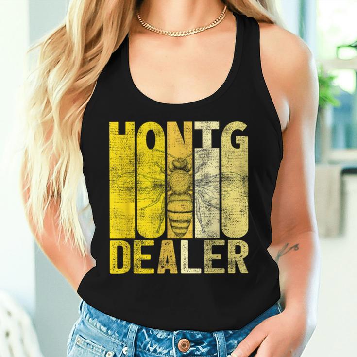 Retro Honey Dealer Beekeeper Bee Beekeeper Tank Top Frauen Geschenke für Sie