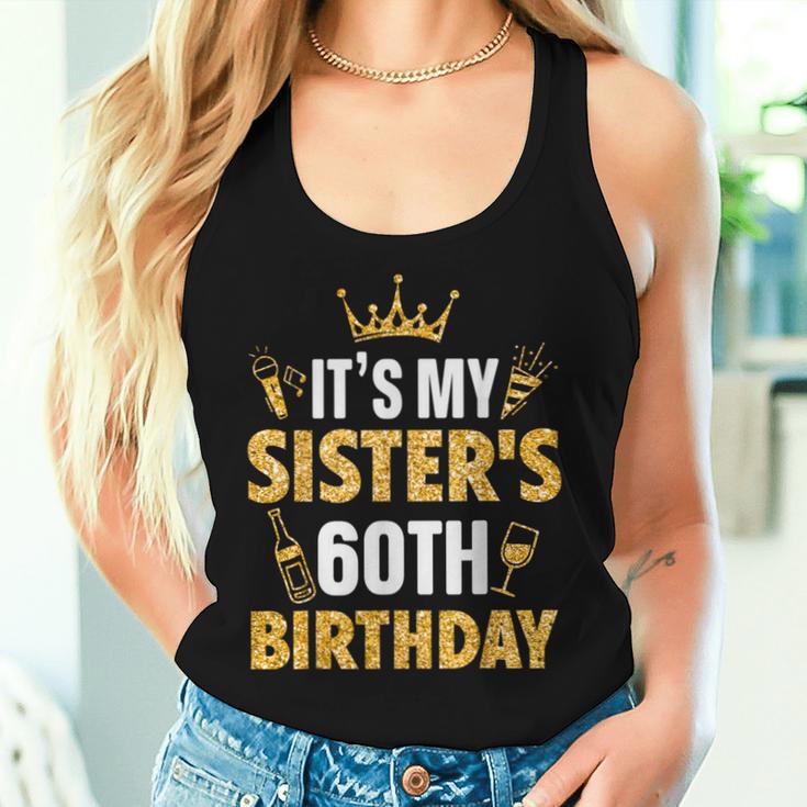 Schwester Es Ist Der 60 Geburtstag Meiner Schwester 1965 60 Jahre Alt Tank Top Frauen Geschenke für Sie