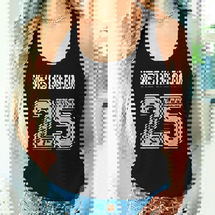 Senior Wrestling Mom 2025 Wrestling Mom Senior 25 3 Women Tank Top Gifts for Her