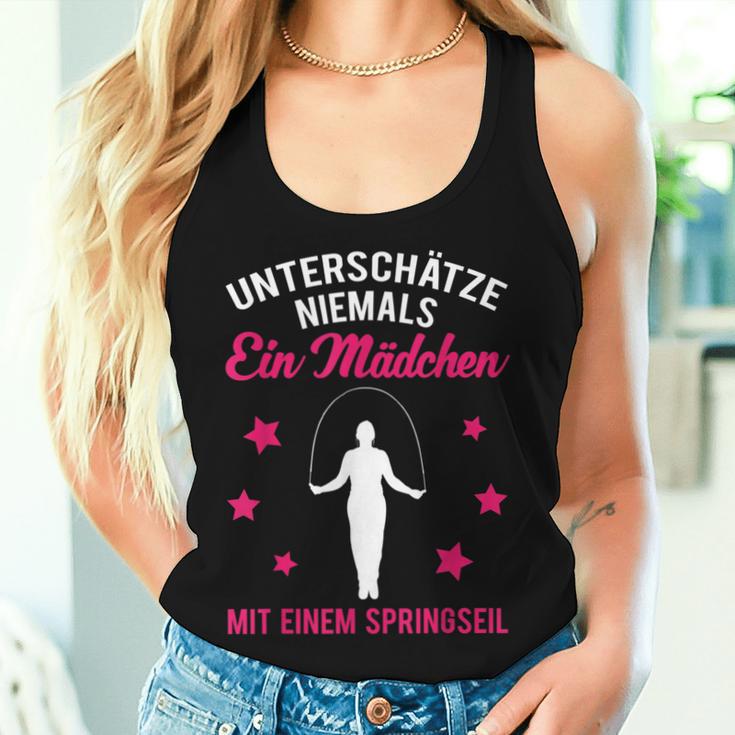 Skipping Rope Skipping Rope Skipping Slogan Girl Tank Top Frauen Geschenke für Sie