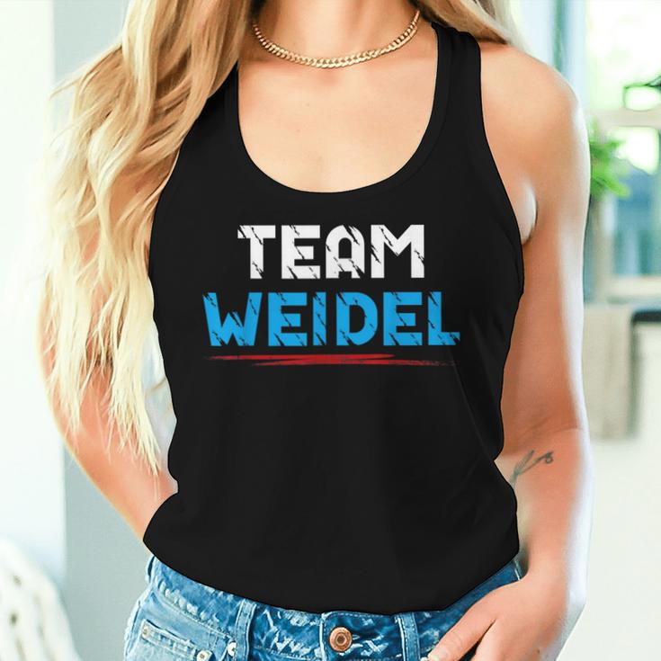 Team Weidel Top Team Weidel Tank Top Frauen Geschenke für Sie