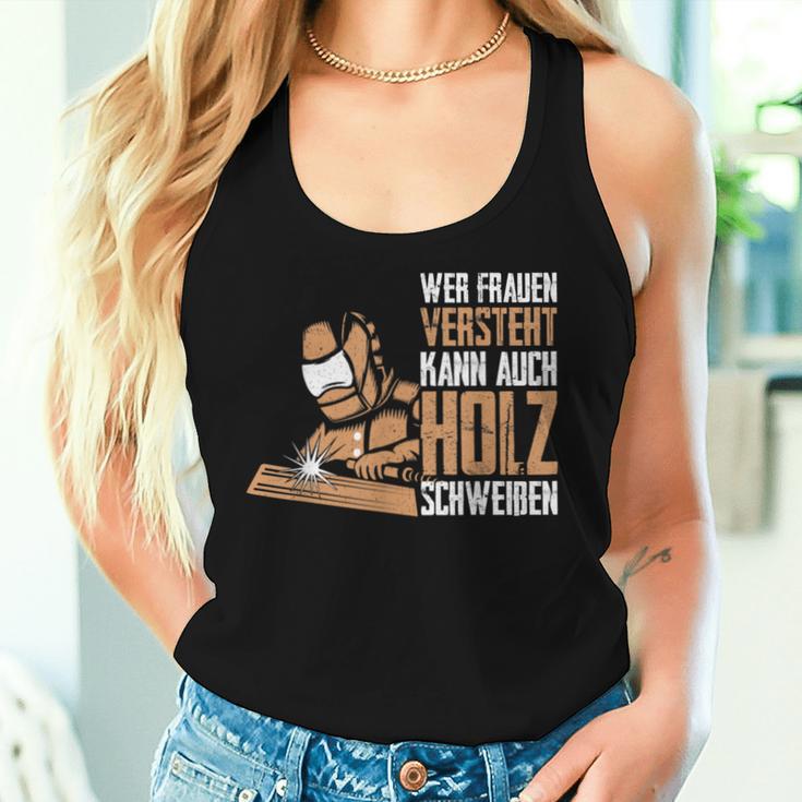 Wer Frauen Understands Can Also Wood Sweat Tank Top Frauen Geschenke für Sie