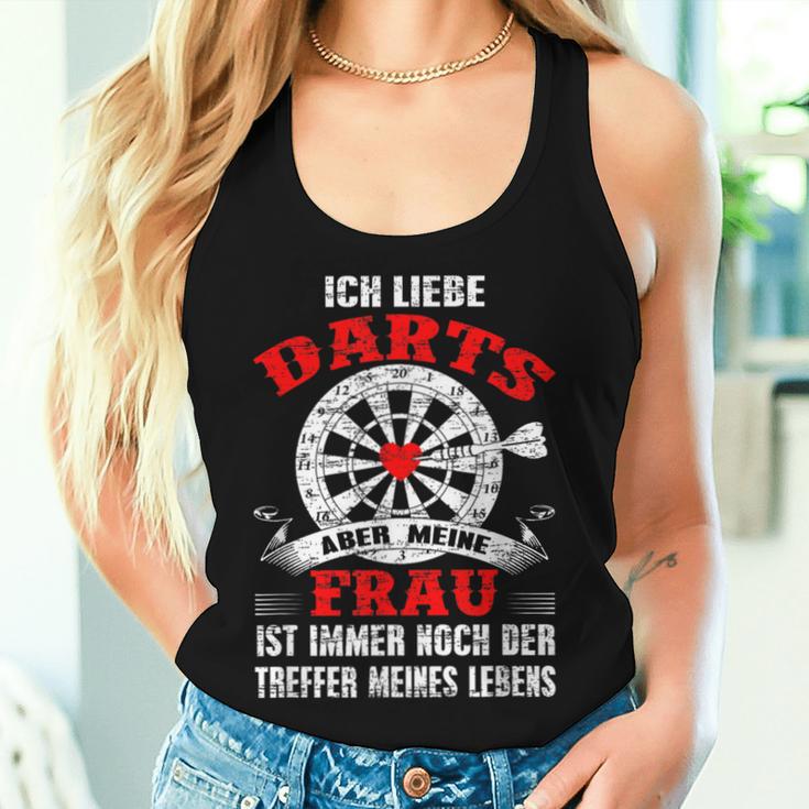 My Wife Is The Hit Of My Life Darts Tank Top Frauen Geschenke für Sie