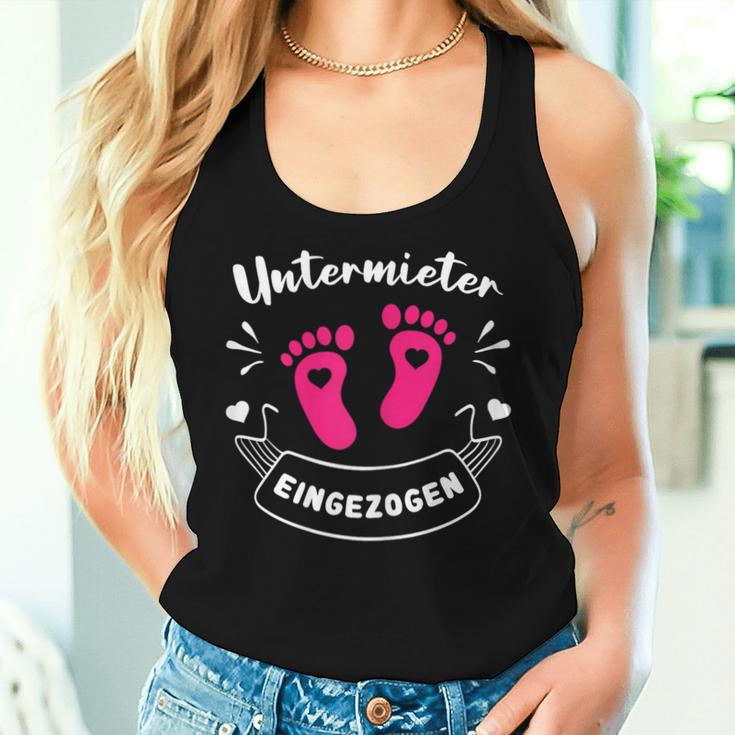 Women's Pregnant Undermeant Mothers Baby Tank Top Frauen Geschenke für Sie