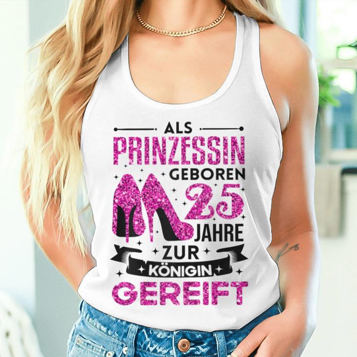 25 Geburtstag Frau 25 Jahre Frauen Party Spruch 25 Jahre Tank Top Frauen Geschenke für Sie