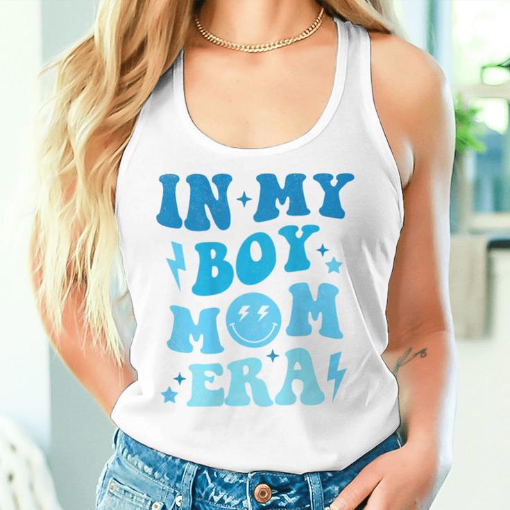 In My Boy Mom Era On Back Tank Top Frauen Geschenke für Sie