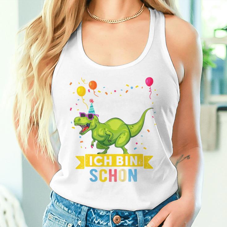 Children's 5 Years Birthday Dinosaur Boys Girls Dino Tank Top Frauen Geschenke für Sie