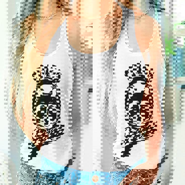 Cute Raccoon Tank Top for Women - Save The Trash Panda Meme Gifts for Her