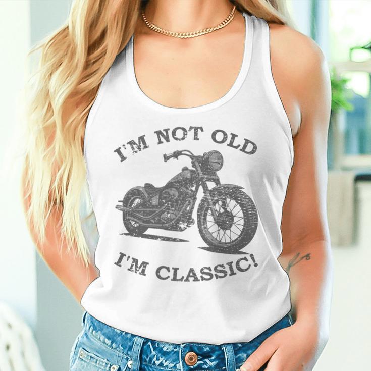 Ich Bin Nicht Alt Ich Bin Klassische Lustige Motorrad & Women's Tank Top Frauen Geschenke für Sie