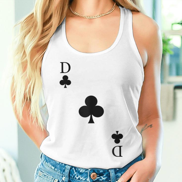 Playing Card Cross Lady Queen Carnival Costume Tank Top Frauen Geschenke für Sie