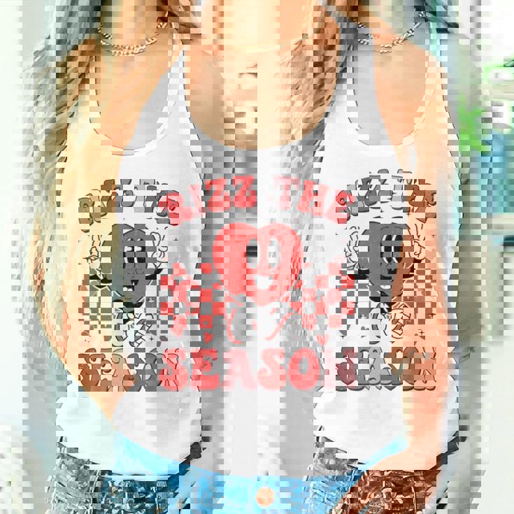 Rizz The Season Valentine Groovy Valentine Rizzler Women Tank Top Gifts for Her