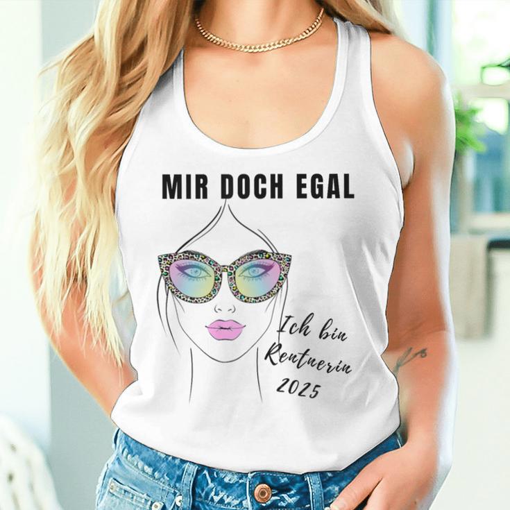 Women's Ich Bin Rentnerin 2025 Tank Top Frauen Geschenke für Sie