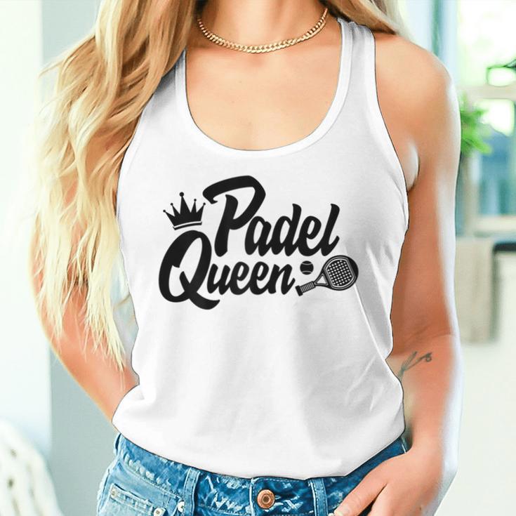 Women's Padelist Player Padel Tennis Padel Queen Tank Top Frauen Geschenke für Sie