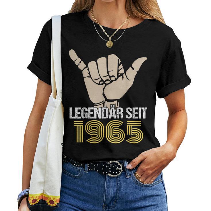 56Th Birthday Ladies 1965 Man Woman 56 Years T-shirt Frauen