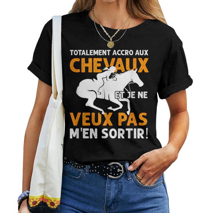 T-shirt Unisexe 'Races équitation' – Cadeau équestre – Homme/Femme