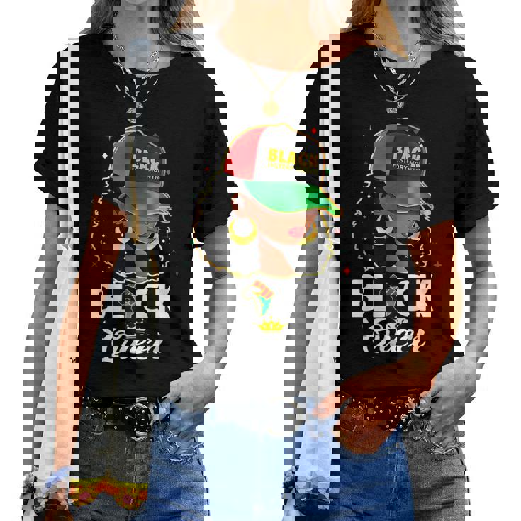 Black History Queen Black History Month African Women Women T-shirt